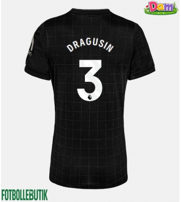 Tottenham Hotspur Radu Dragusin #3 Bortatröja Kvinnor 2025-26 Kortärmad